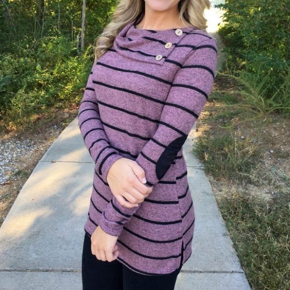Tops - Striped Tunic